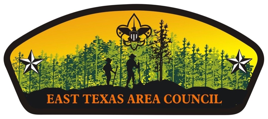 East Texas Area Council council shoulder patch